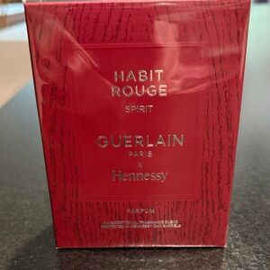 Guerlain Paris Habit Rouge Spirit Parfum limited edition x Hennessy